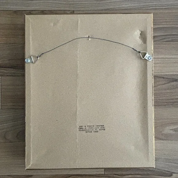 VTG 3D Decoupage Hummel Style Framed Art Two Children Artist Signed Cottagecore - Picture 13 of 14